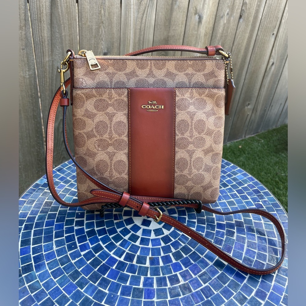 COACH Kitt Messenger Colorblock Crossbody